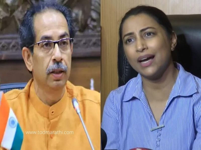 Kranti Redkar- Uddhav Thackeray- TOD Marathi