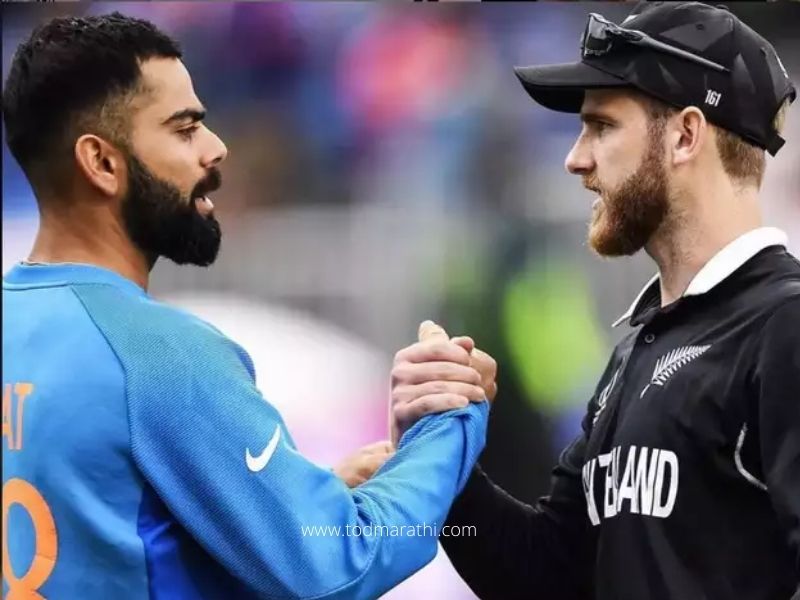 IND vs NZ - T20 World Cup - TOD Marathi