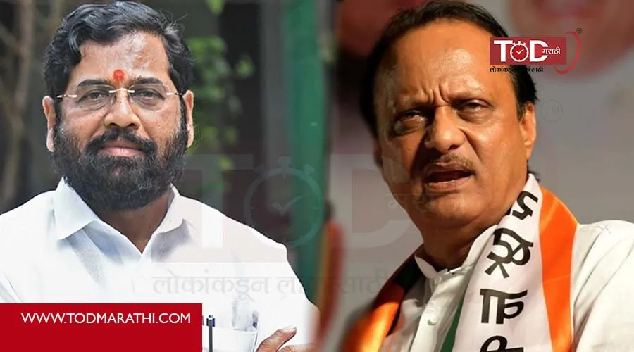 शिंदेंनी शरद पवारांचं नाव घेऊन अजित पवारांना लक्ष्य केलं.